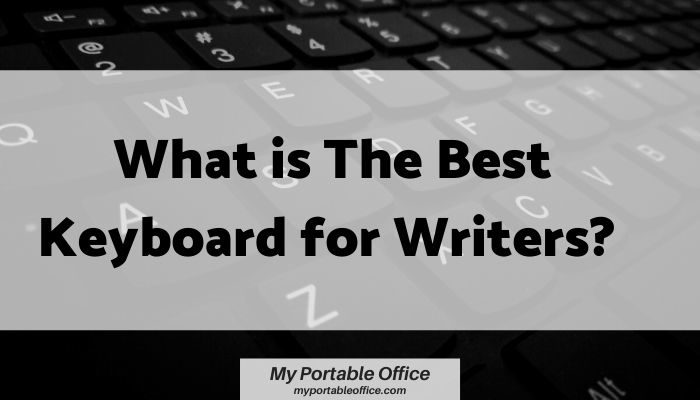 What is the best keyboard for writers article image cover.