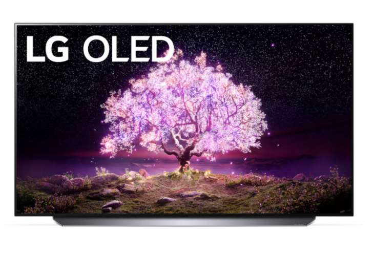 A screenshot of the LG OLED C1 TV