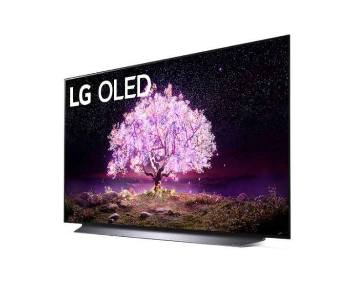 a picture showing the LG C1 OLED TV